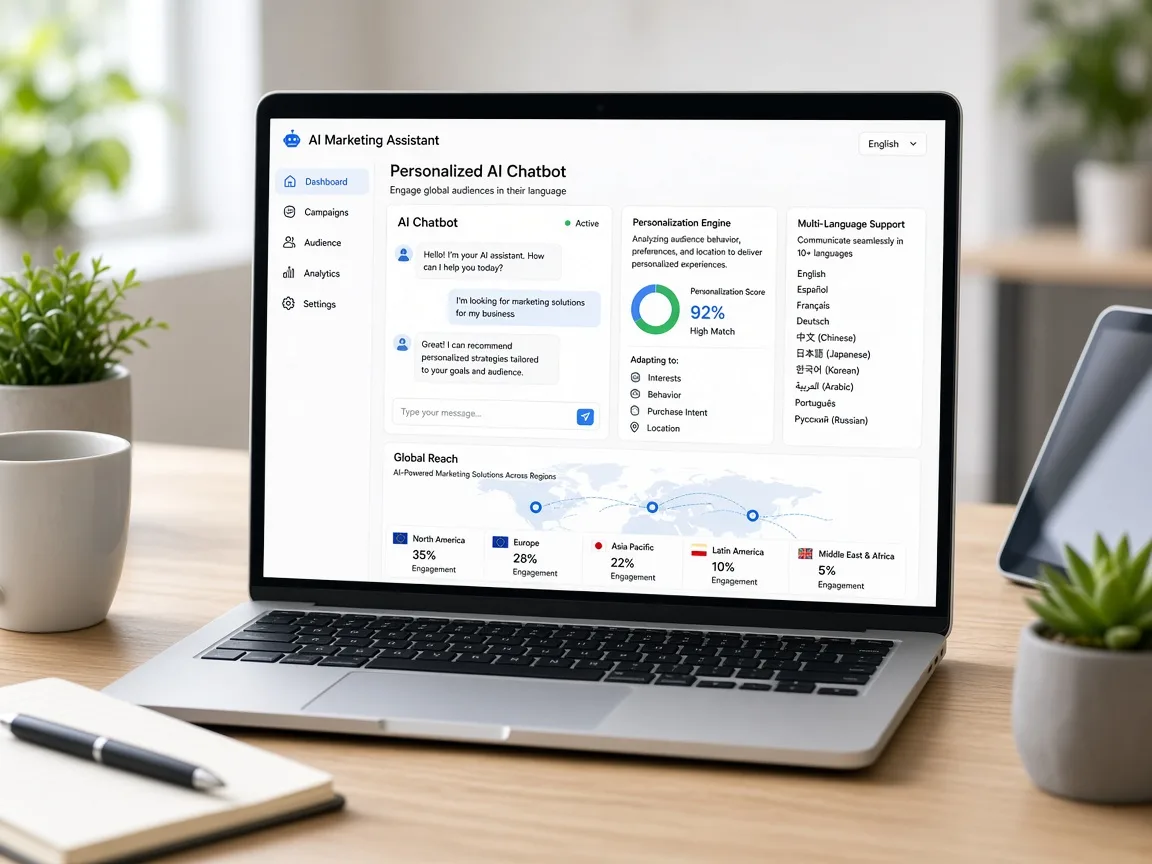 AI powered marketing and multi region localization