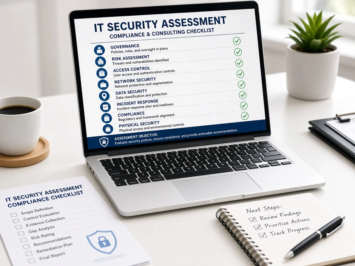 Security assessment for IT consulting