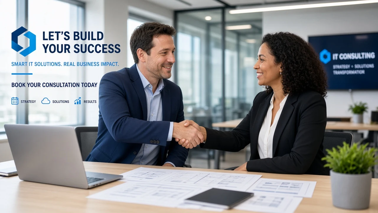 IT consulting experts planning technology strategy