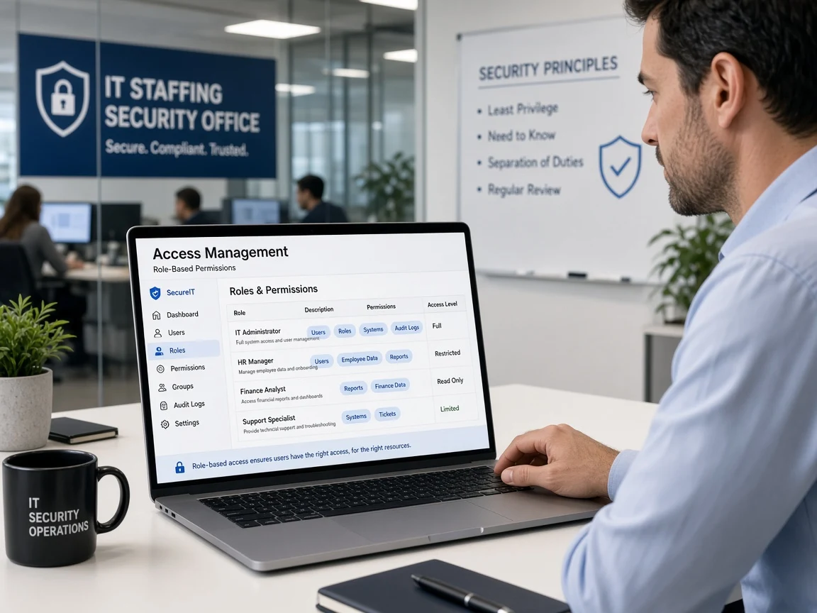 Access management for augmented IT teams