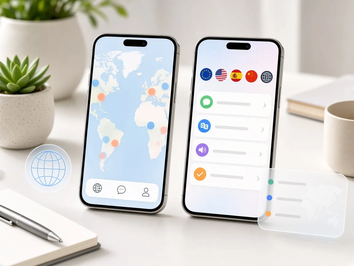 AI features and multi region mobile app design