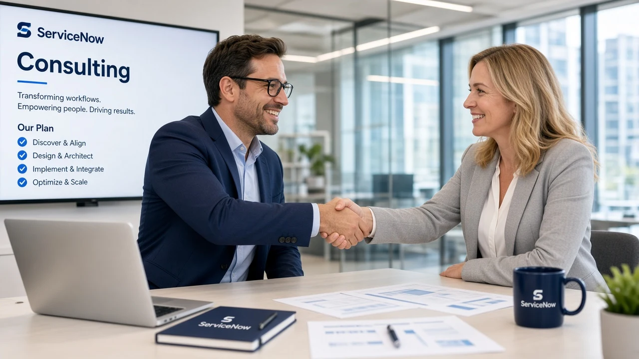 ServiceNow consulting experts optimizing enterprise service management