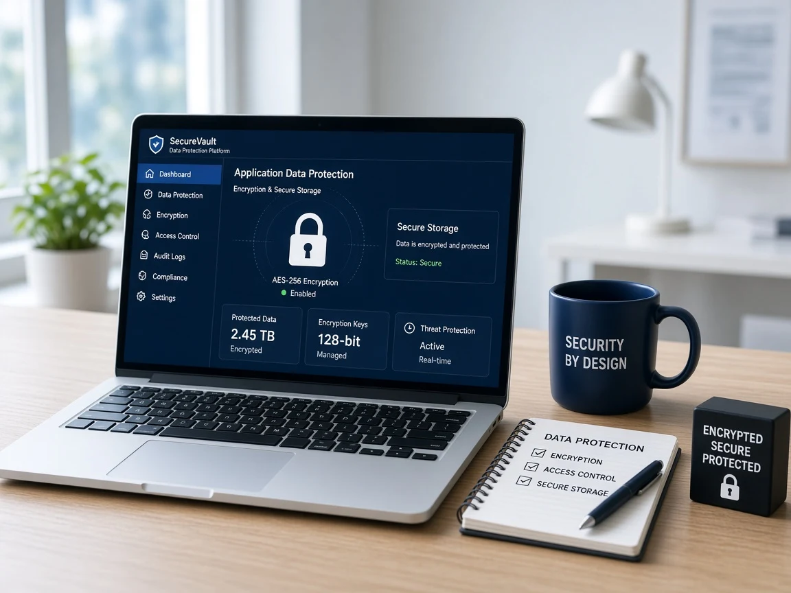 Application data protection for software
