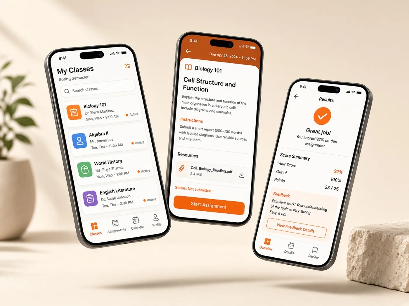 Project features
