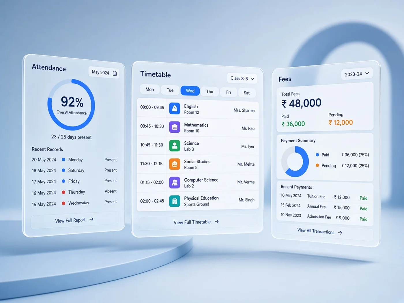 Project features