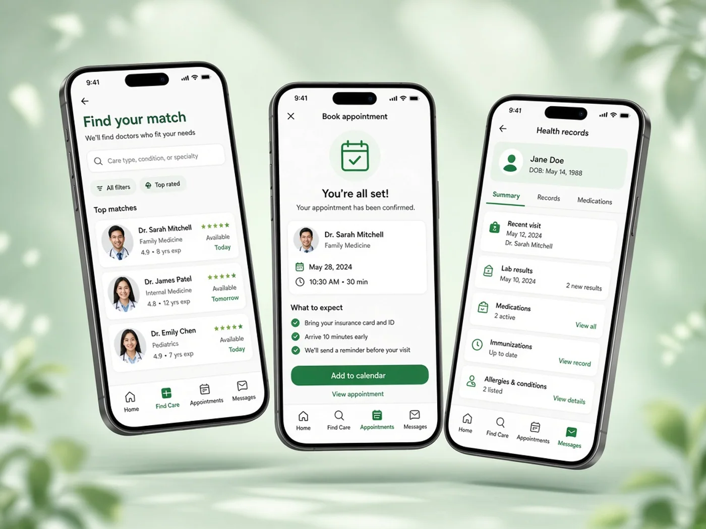 Project features
