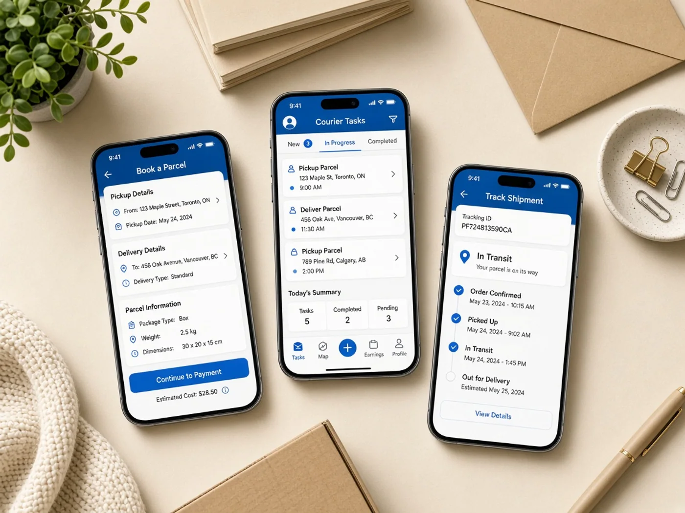 Project features