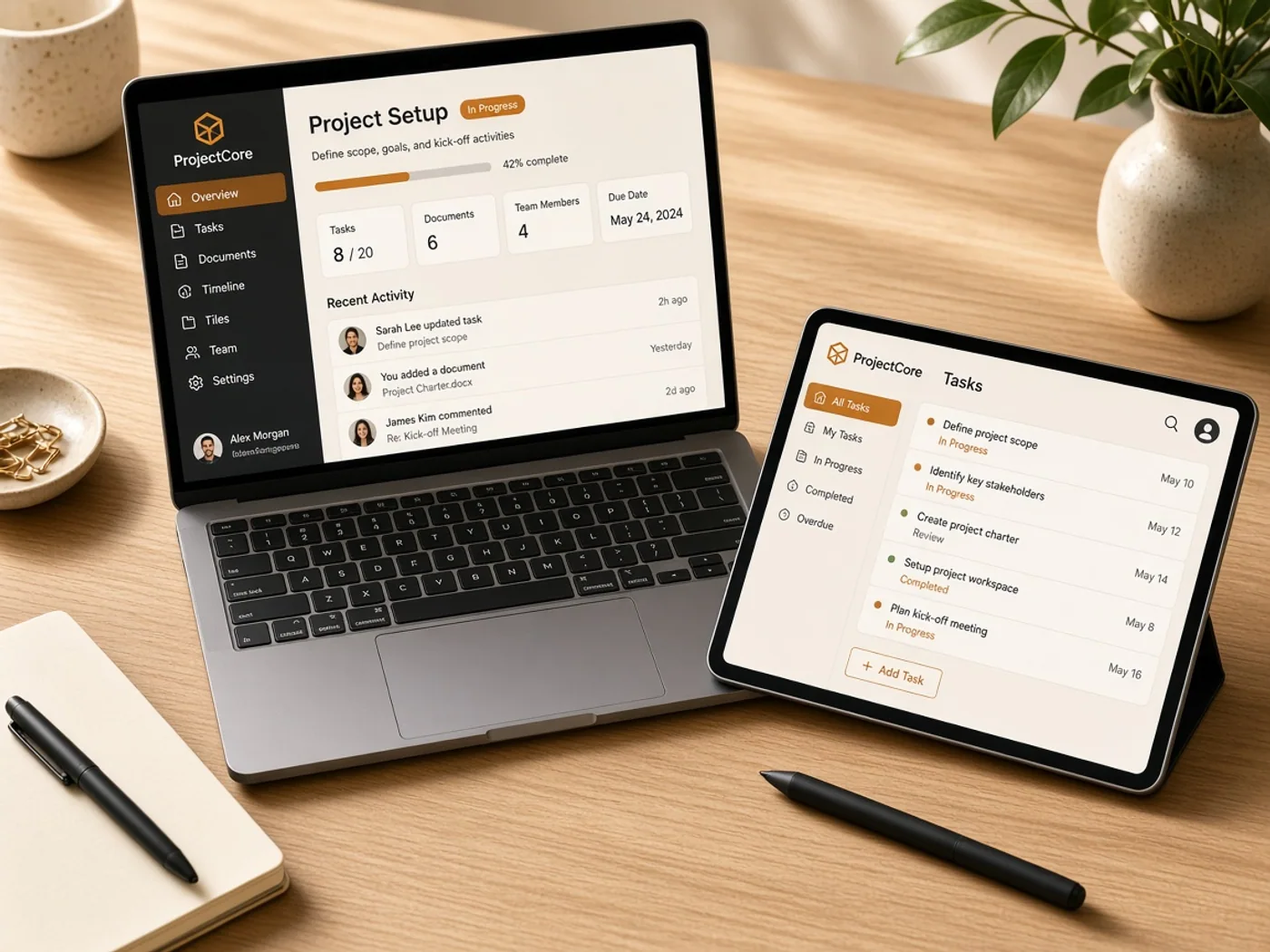 Project features