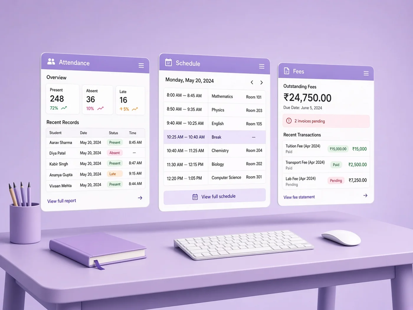 Project features