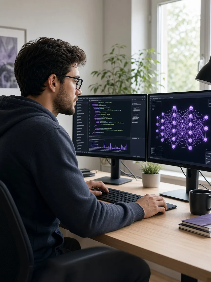 Dedicated AI developer working with USA product team