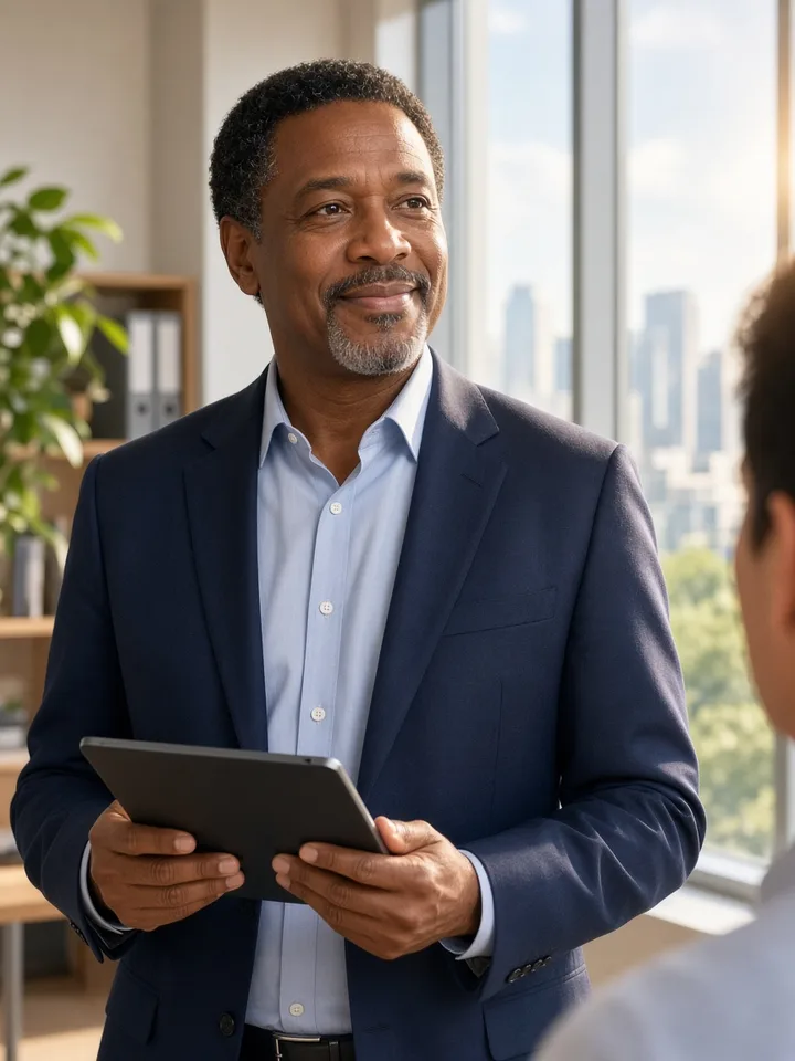 Senior Salesforce consultant collaborating with USA enterprise