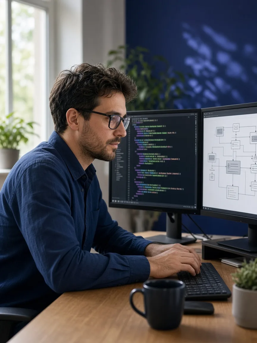 Dedicated software developer working with USA product team
