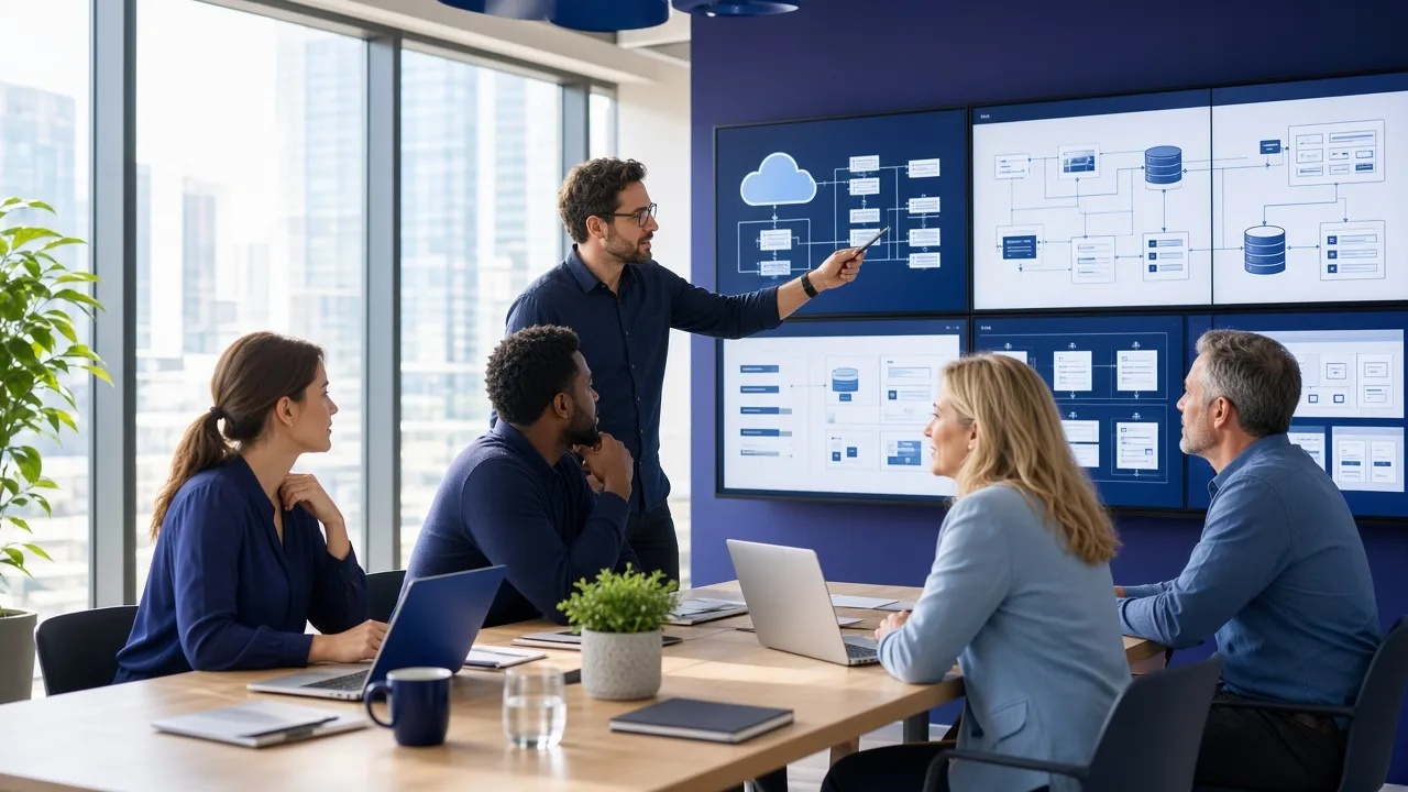 Abhineh Infotech software developers collaborating with USA businesses