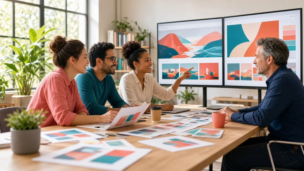 Abhineh Infotech web designers collaborating with USA businesses