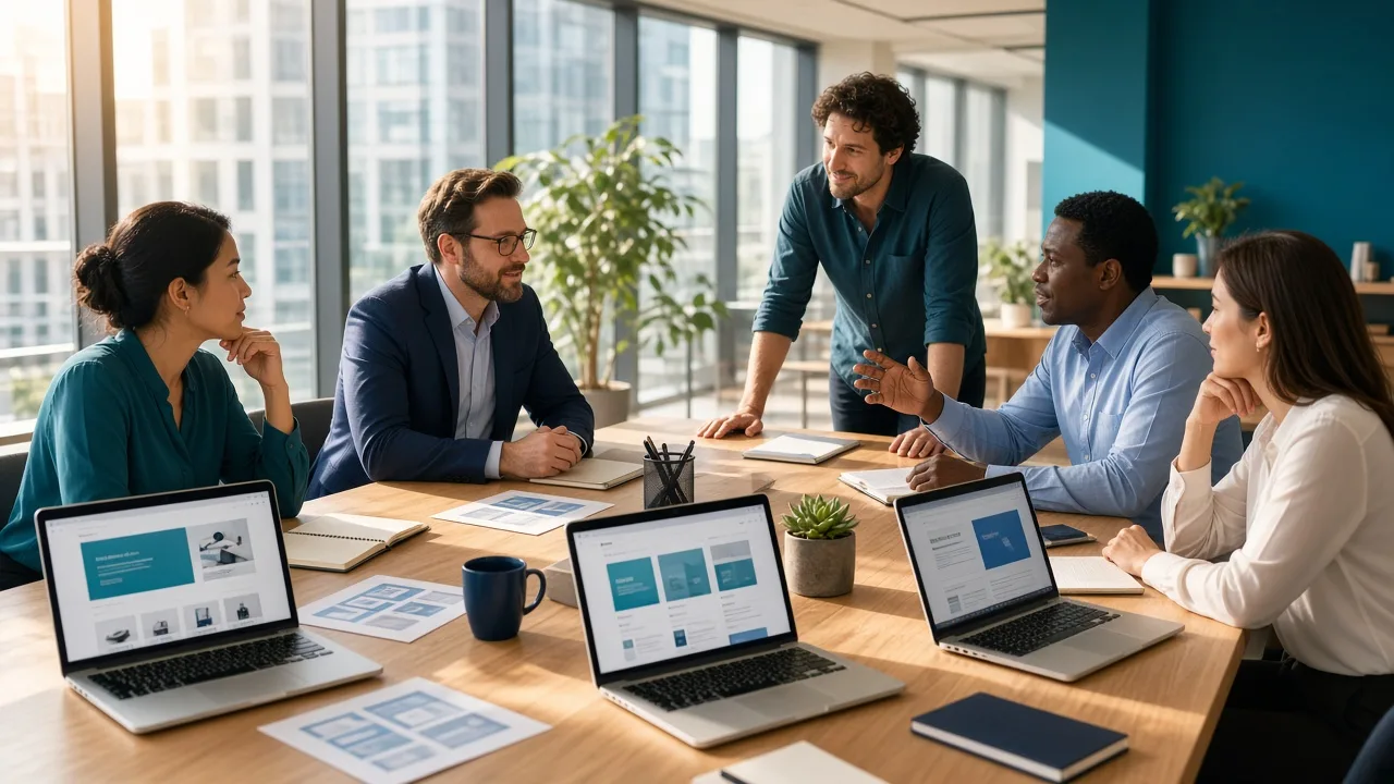 USA business team hiring dedicated WordPress developers