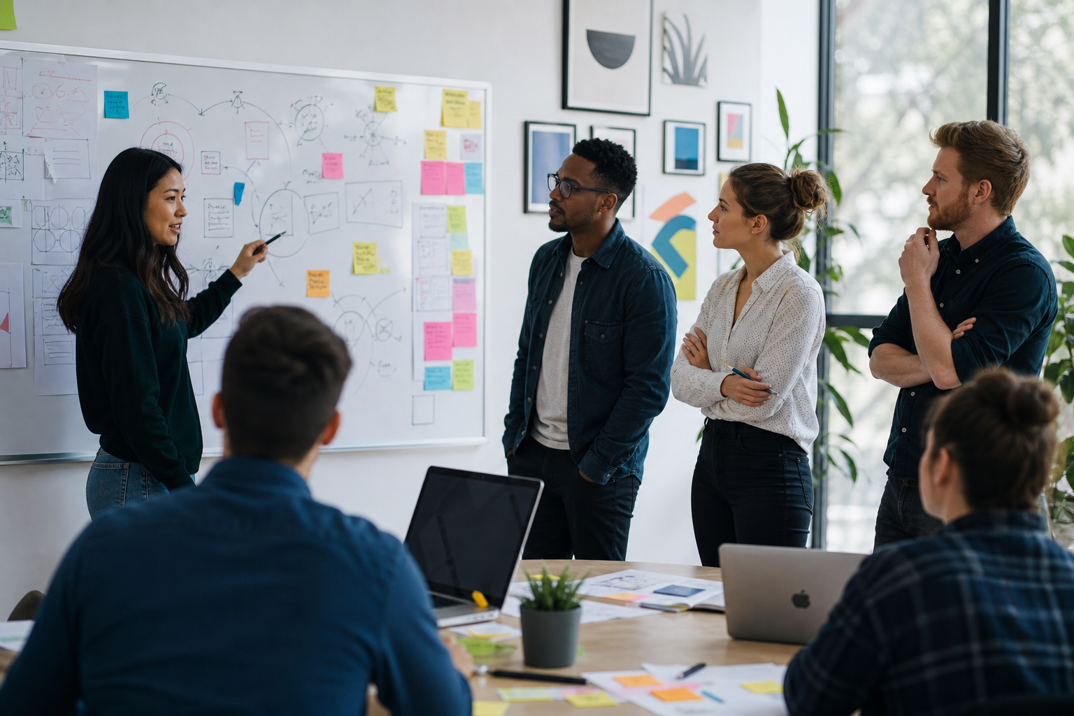 AI discovery and planning workshop with enterprise stakeholders