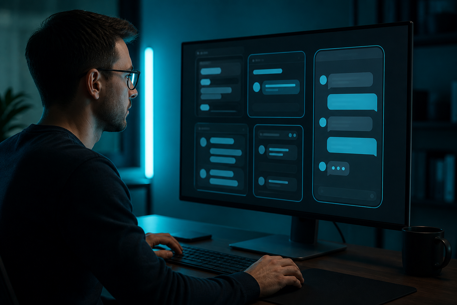 AI prototype development and interface design for enterprise PoC