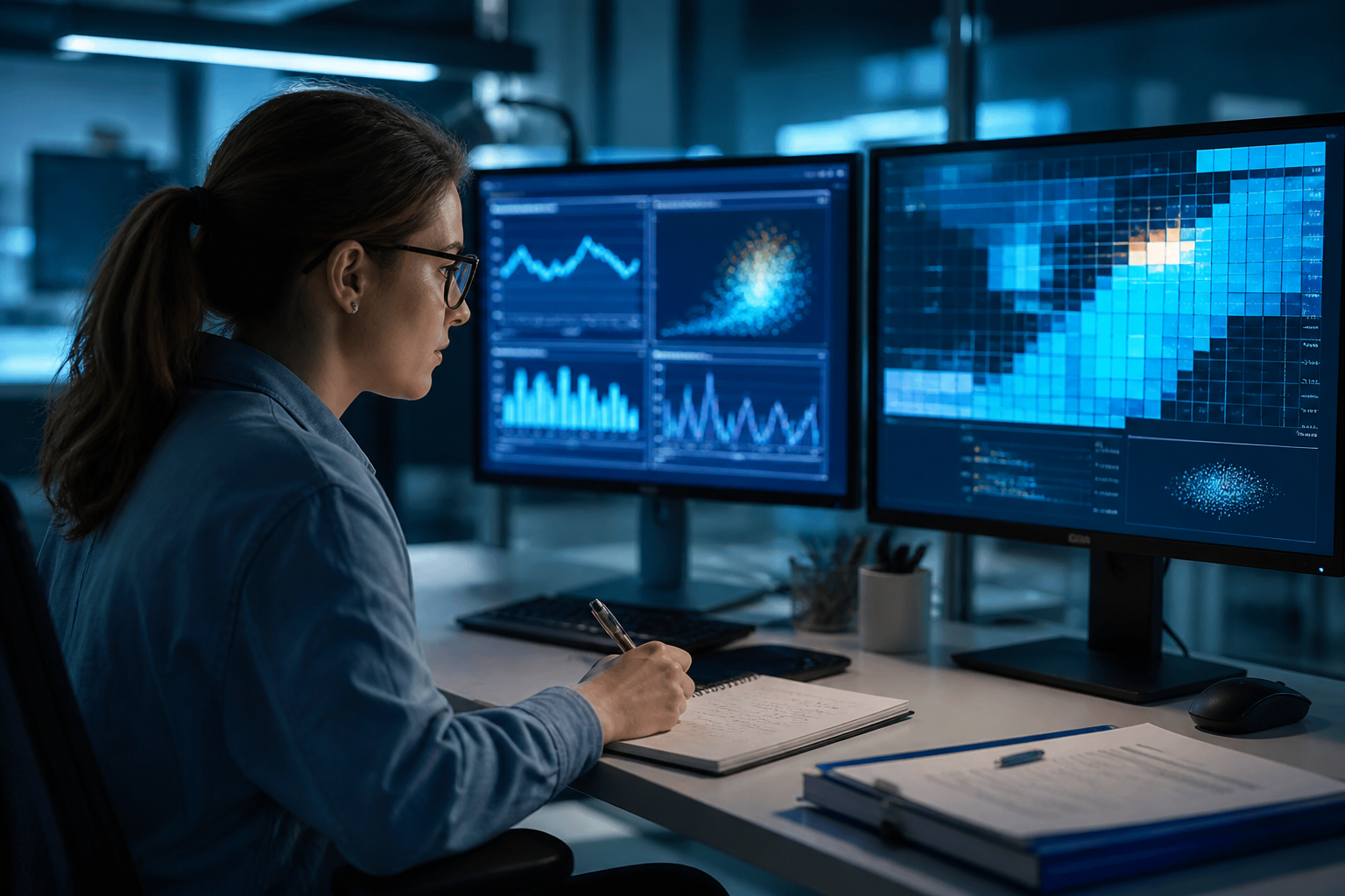 AI model testing and performance iteration with analytics dashboards