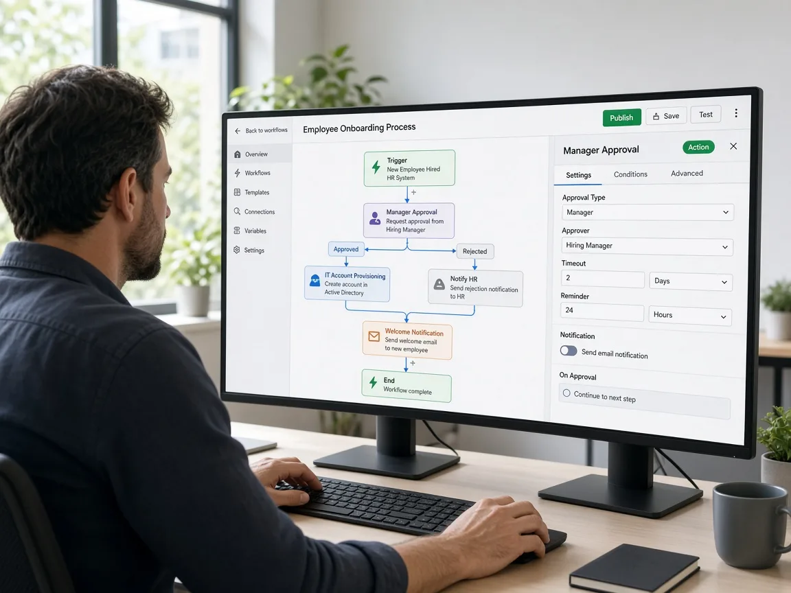 AI workflow automation for task management and process orchestration