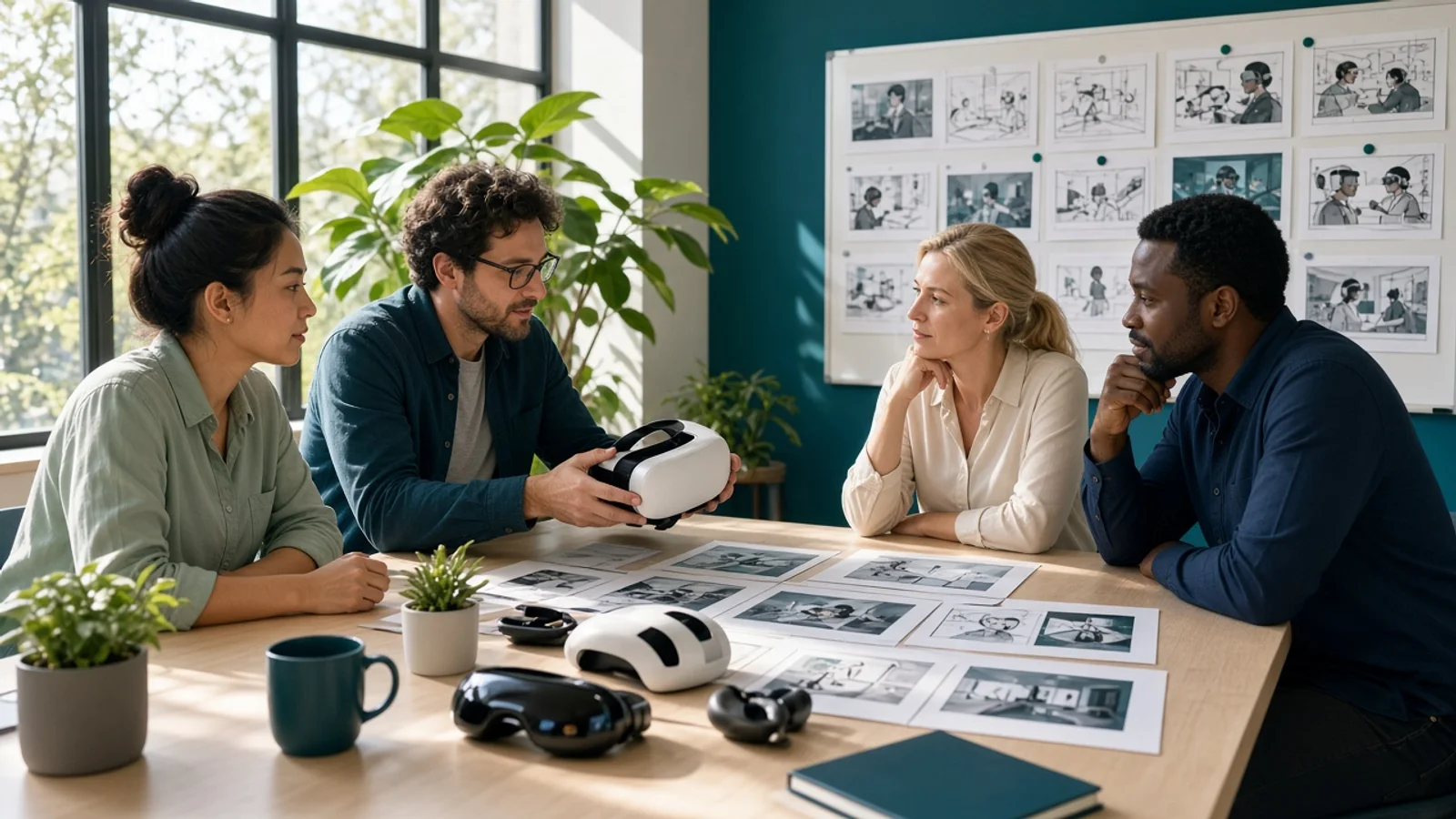 AR VR consultation and experience planning session