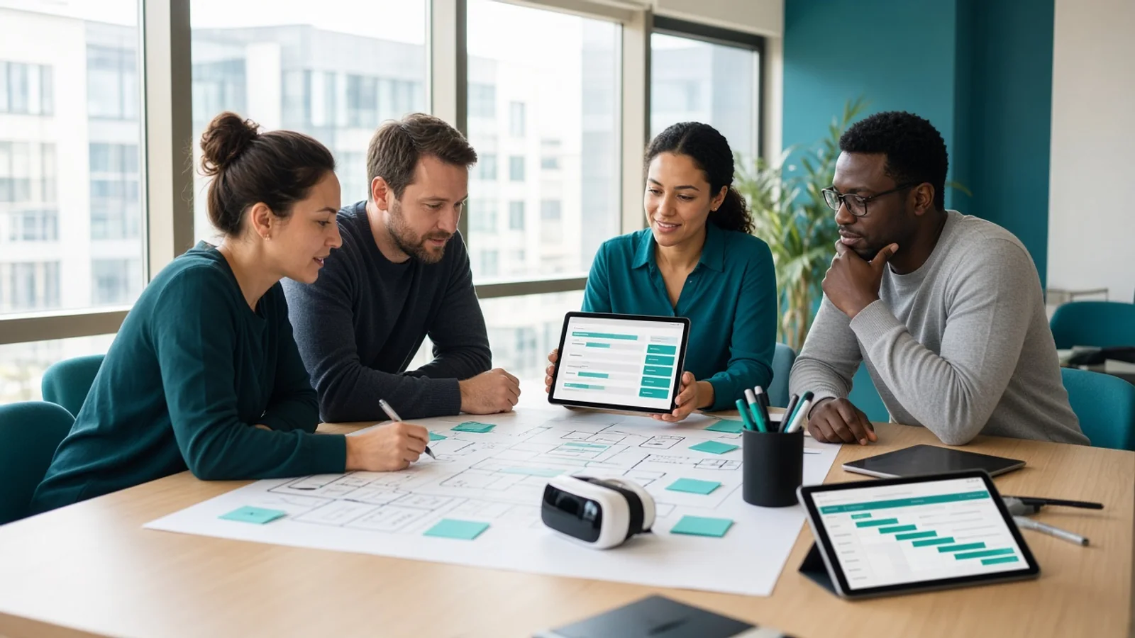 AR VR project planning with development experts