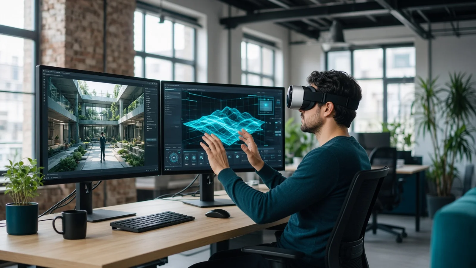 AR VR development company creating immersive applications and interactive 3D experiences