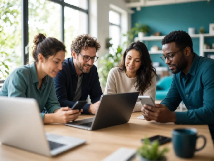Experienced ecommerce app developers collaborating on product delivery