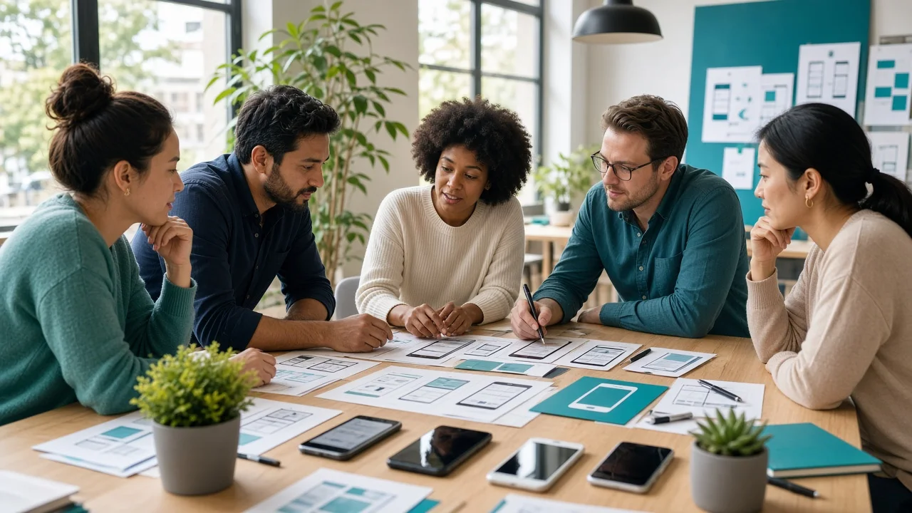 Flutter app consultation and planning session