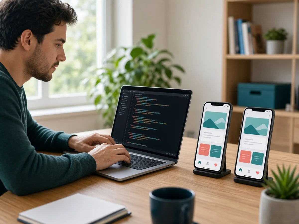 Hybrid mobile app development for Android and iOS