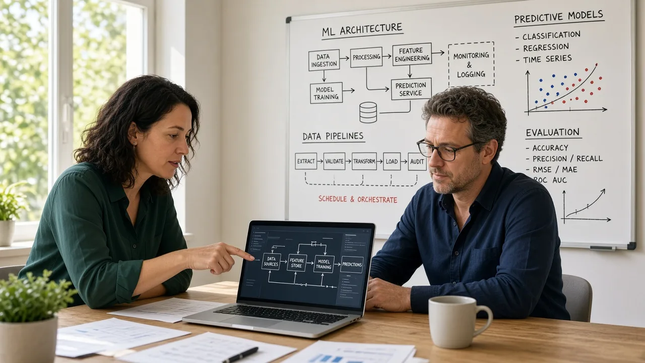 Machine learning consultation for predictive models and custom ML development
