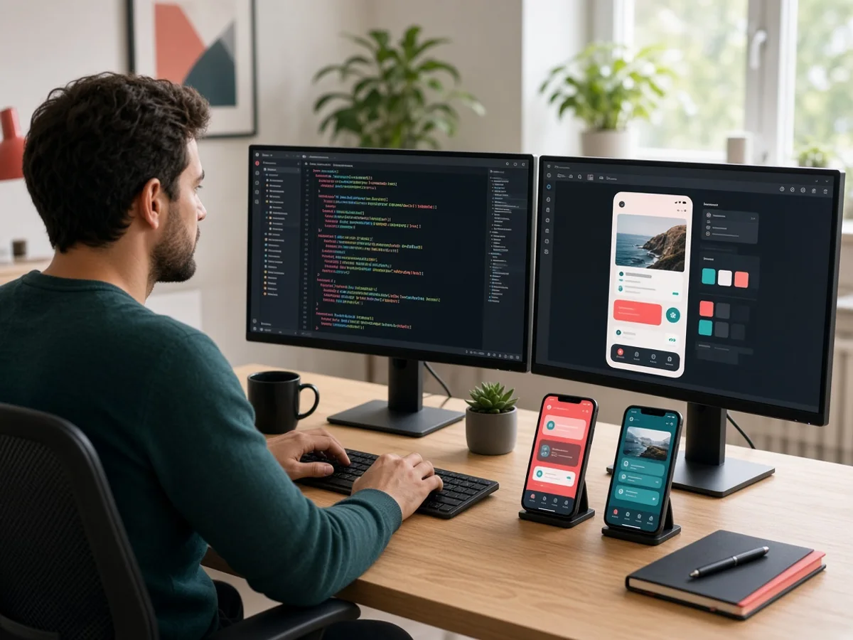 Native mobile app development for Android and iOS