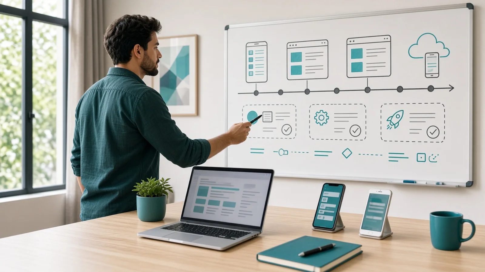 PWA project planning with development experts