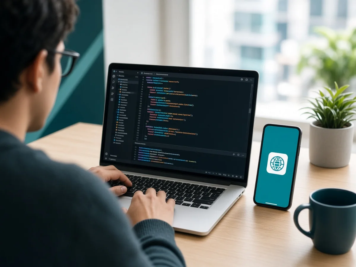 Progressive web app development