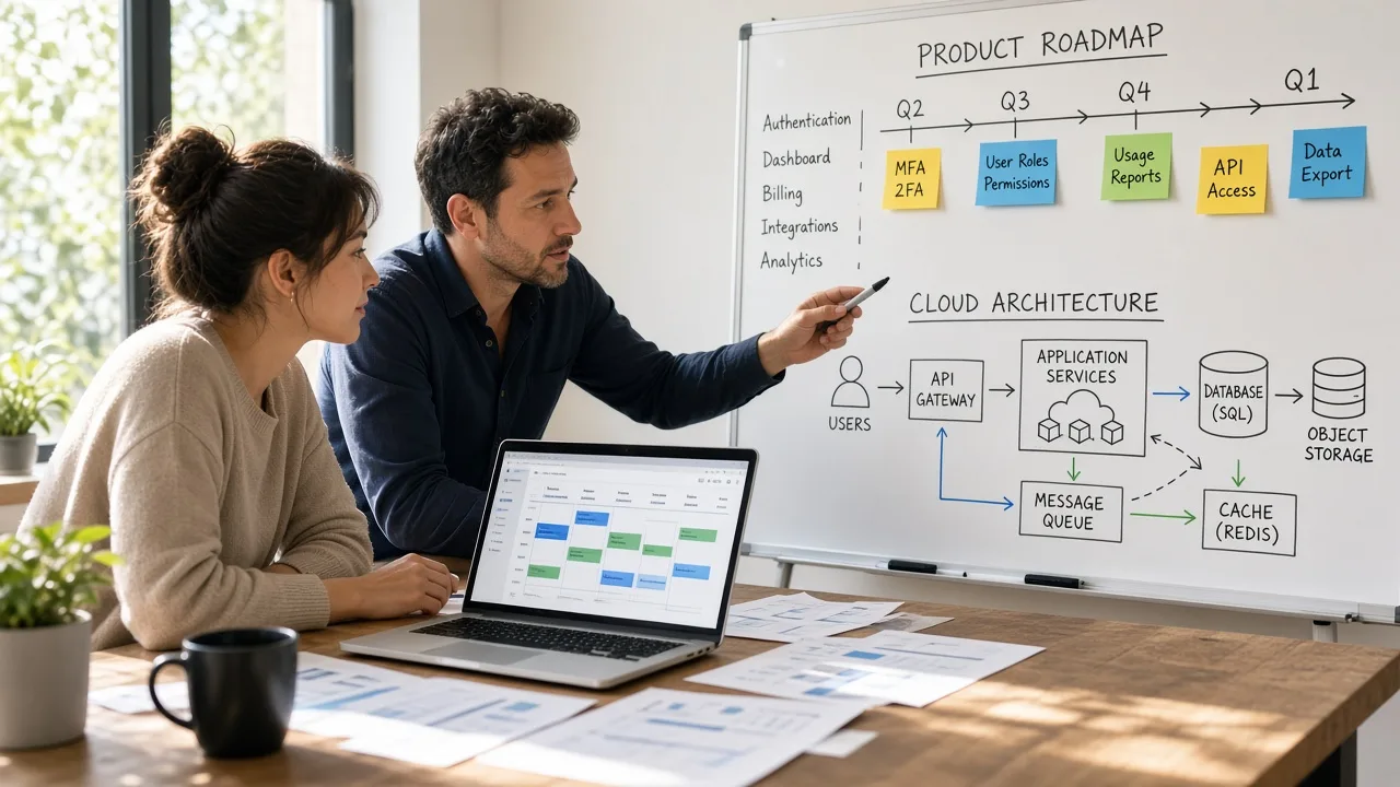 SaaS development consultation for product strategy and architecture