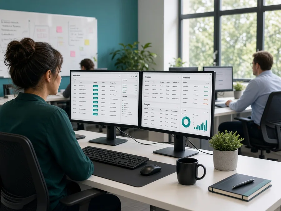 ServiceNow ITSM implementation for incident and request management