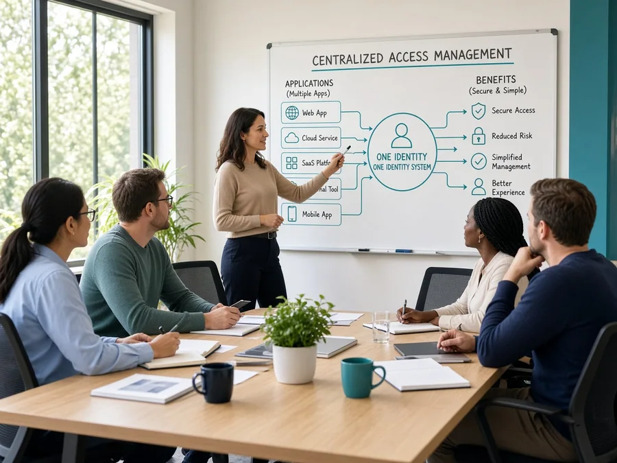 Centralised access management for SSO