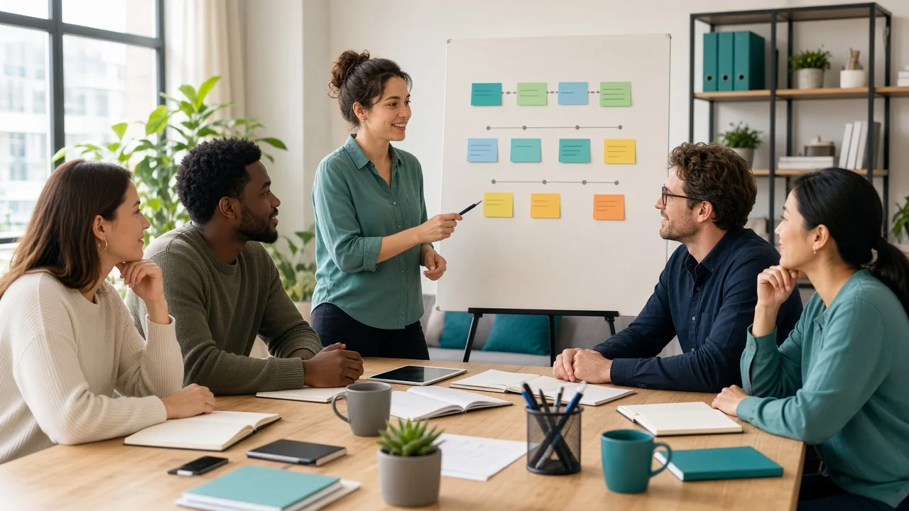 Startup app planning with development experts