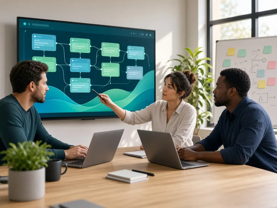 Custom web application development tailored to business workflows