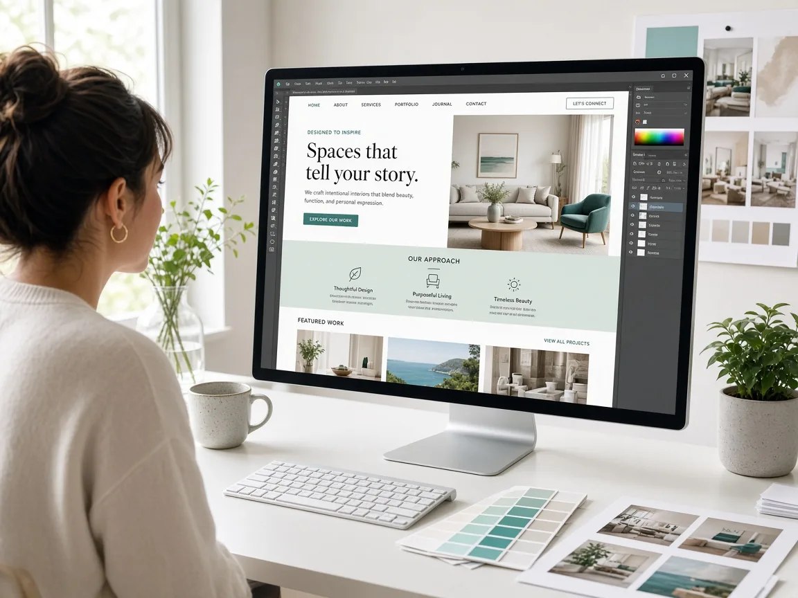 Custom website design for brand focused digital experiences