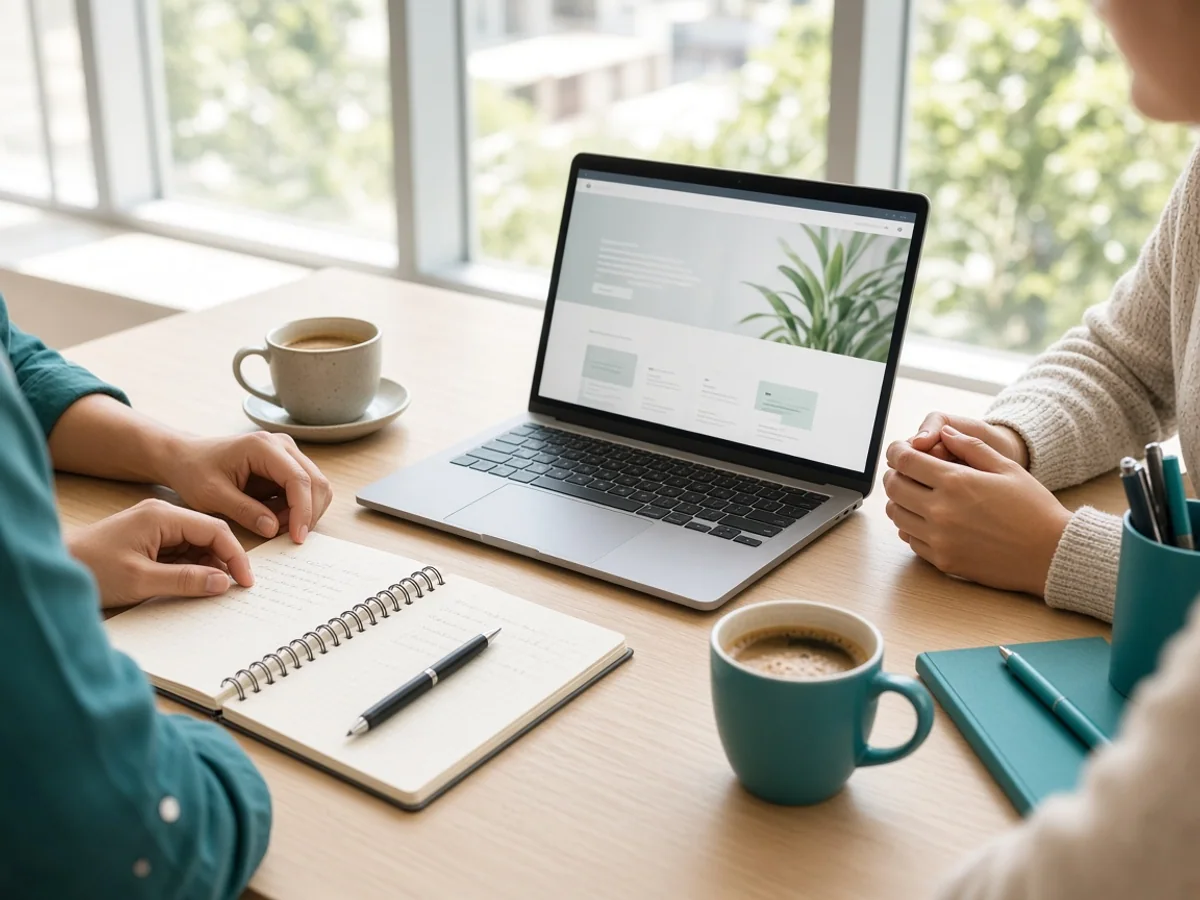 Website development consultation with experienced developers