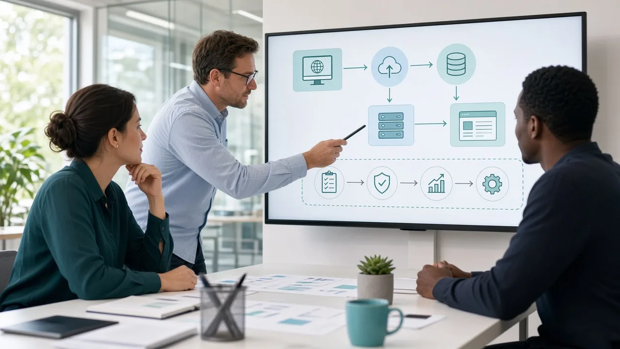 Website migration services for business platforms