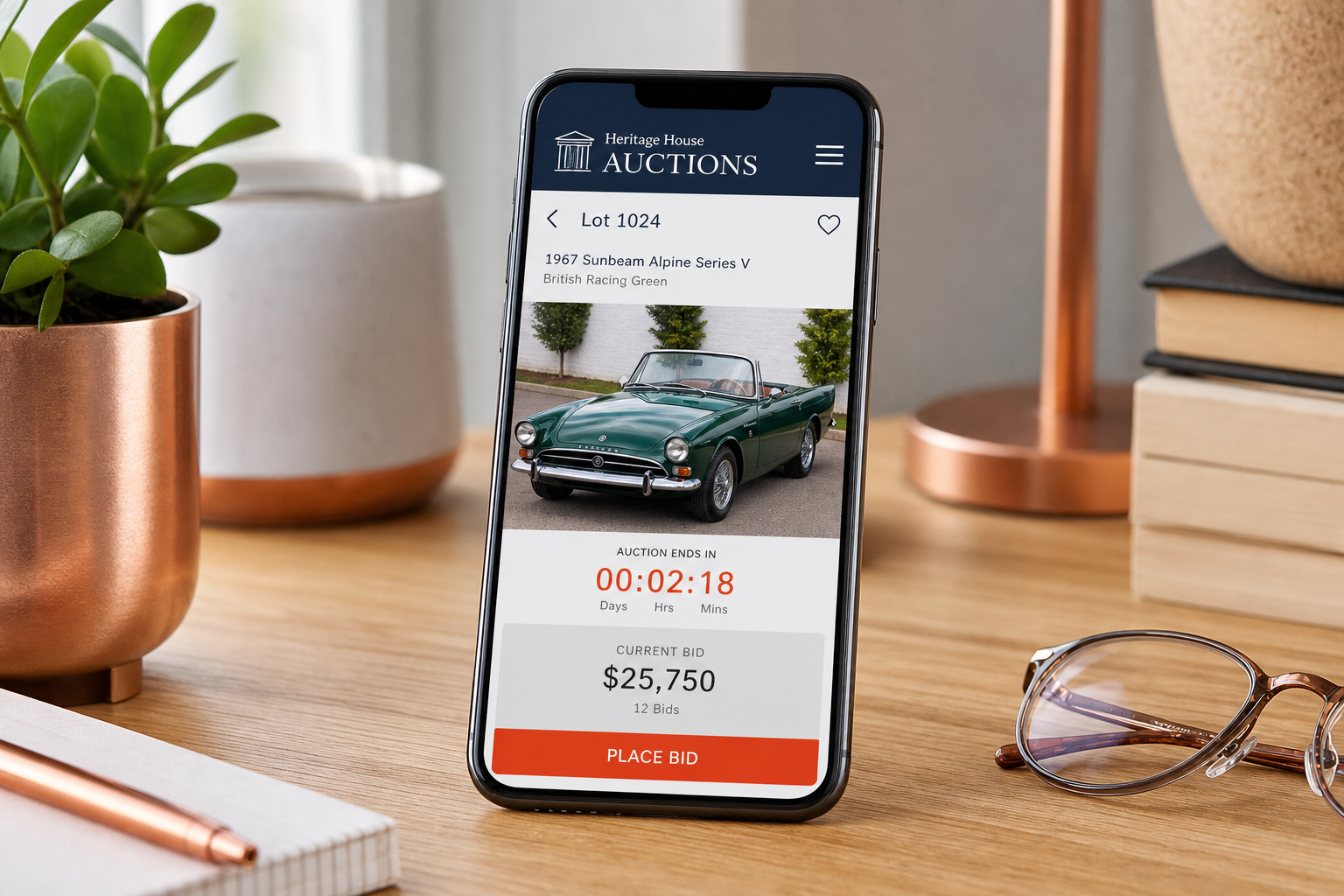 Custom auction application with real-time bidding item listings bidder profiles seller accounts payments and auction management