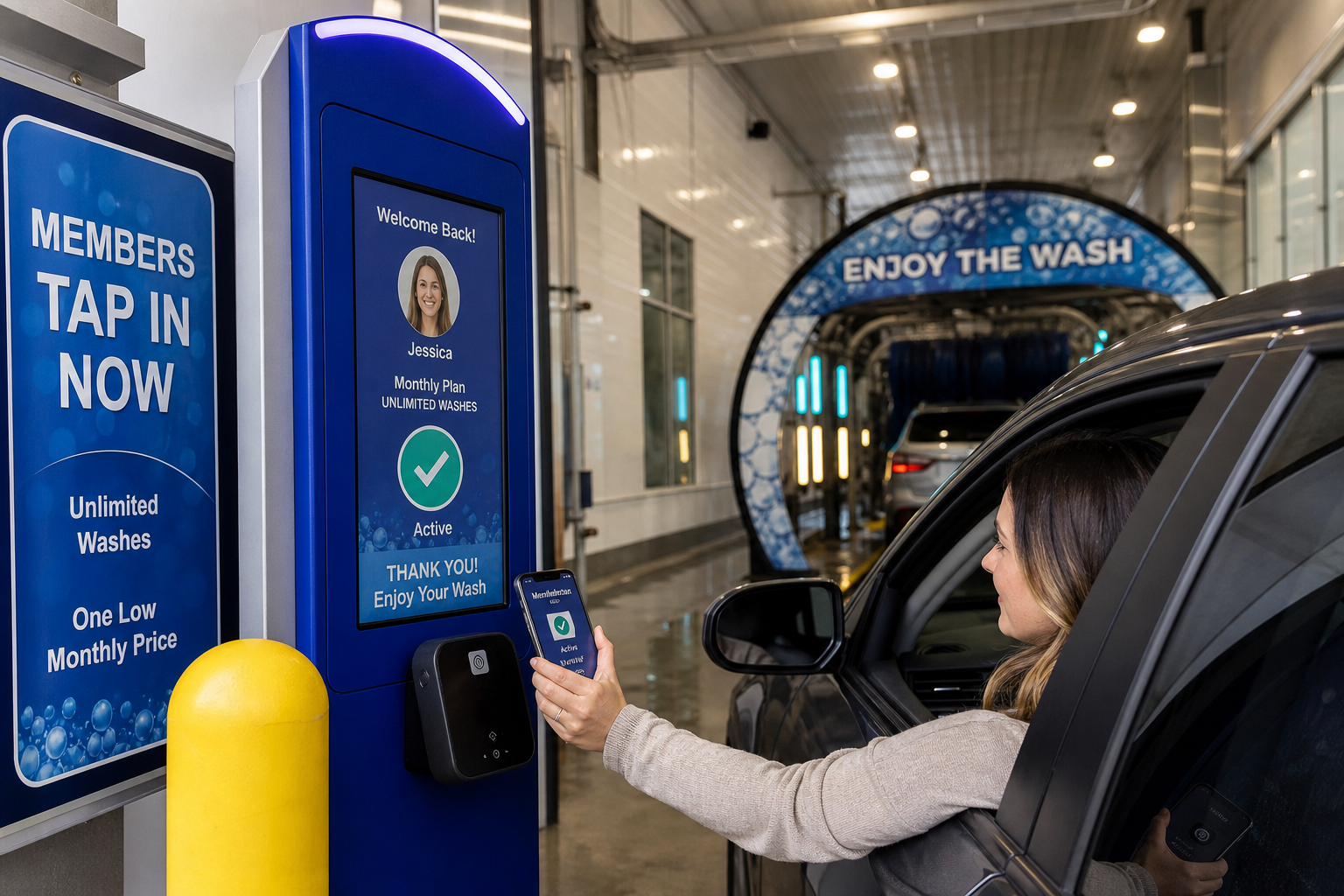 EverWash inspired car wash app preview