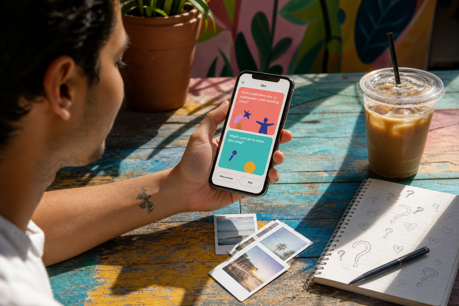 OkCupid inspired dating app preview