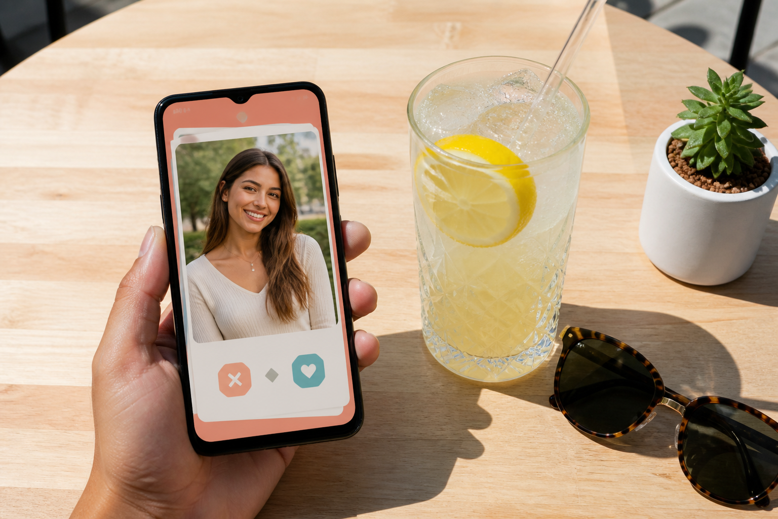 Tinder inspired dating app preview