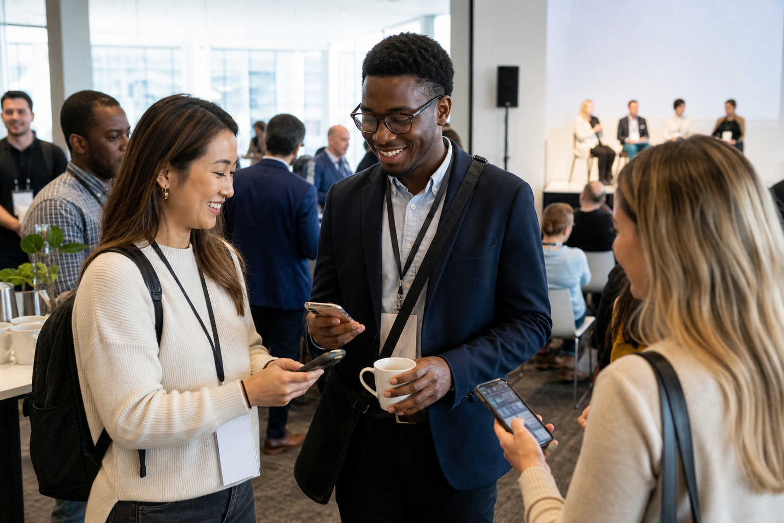 Whova Inspired Event Networking Platform event-management app preview