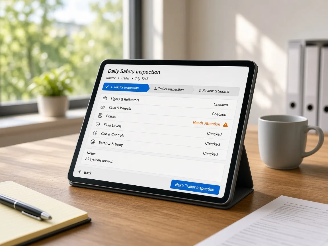 Motive Inspired Fleet Platform fleet management app preview