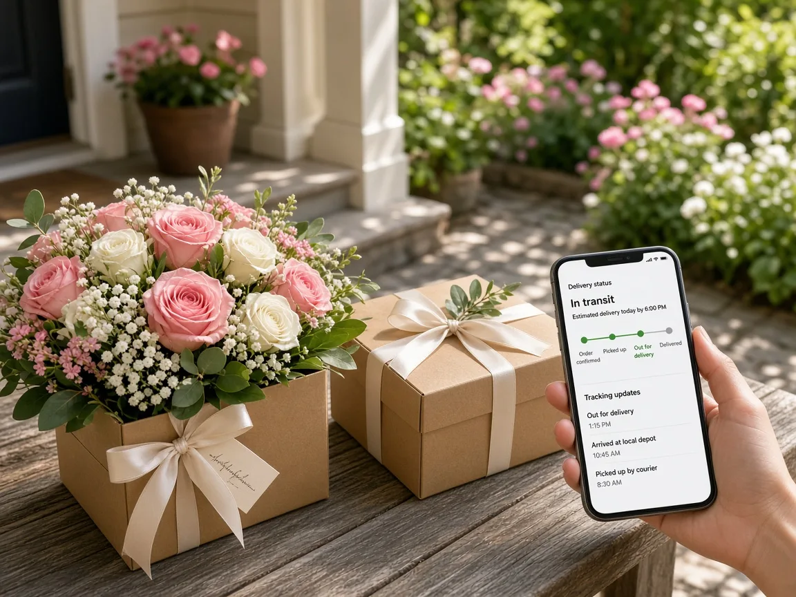 Interflora Inspired Flower Delivery Platform flower delivery app preview