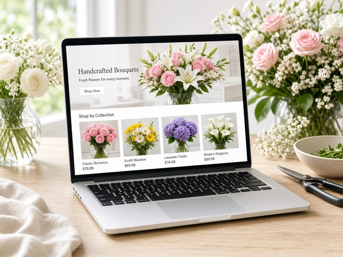 Teleflora Inspired Florist Marketplace App flower delivery app preview