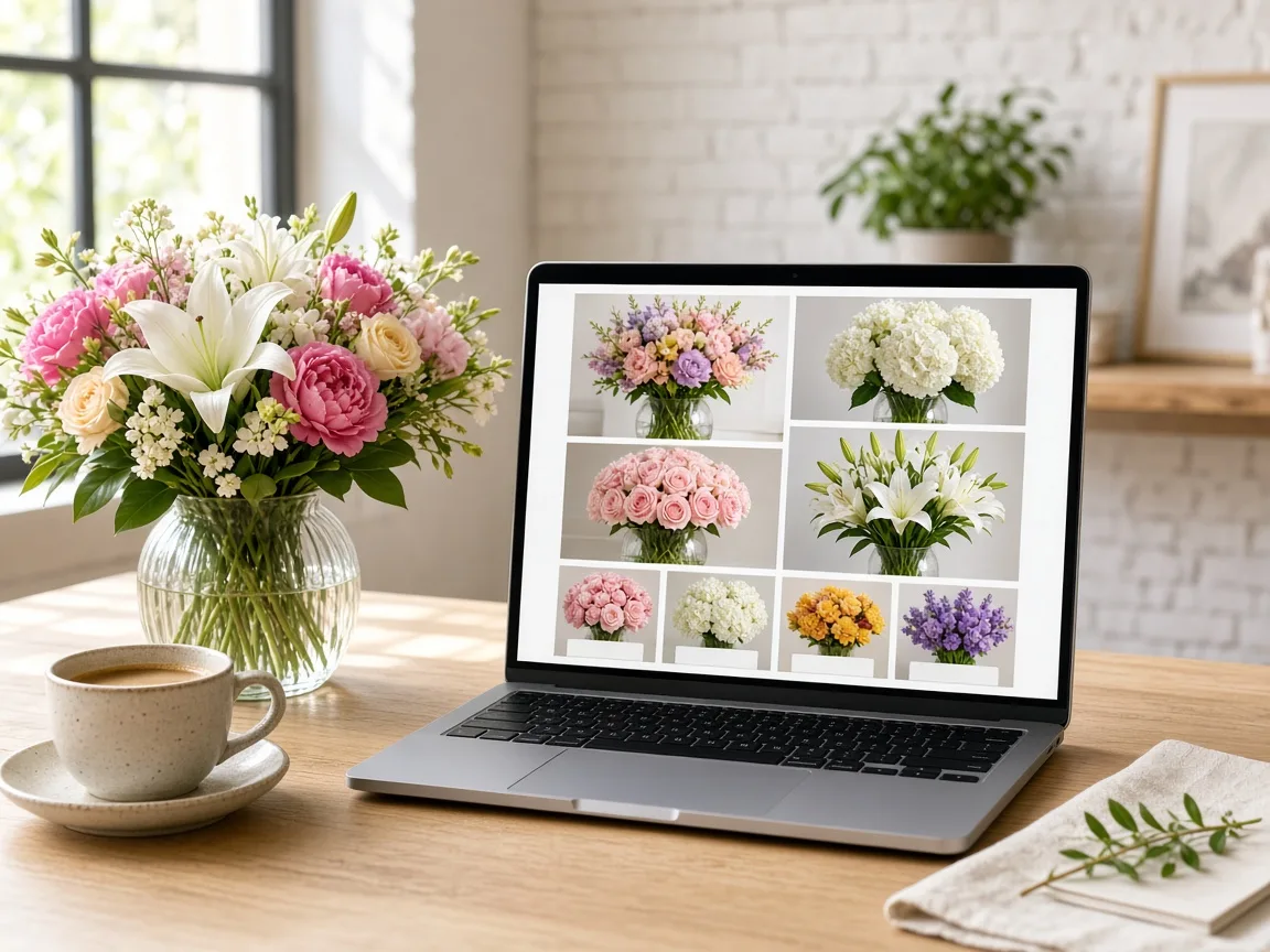 UrbanStems Inspired Flower Delivery App flower delivery app preview